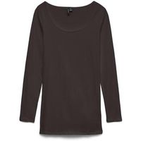 vero moda tops y camisetas maxi my ls soft para mujer