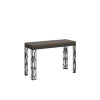 mesa tipo libro 120200x4590 cm ghibli double nogal estructura antracita