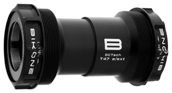 Eje de pedalier externo bikone dctech t47 para bb30 negro