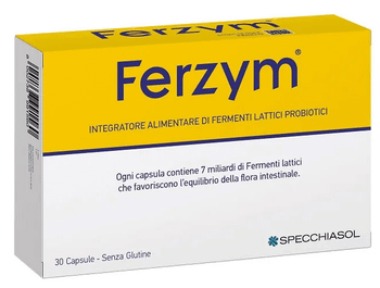 Specchiasol Ferzym Plus 30 Cápsulas