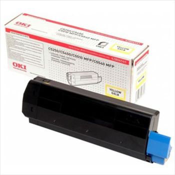 OKI 42804545 Original Yellow Standard Capacity Toner Cartridge