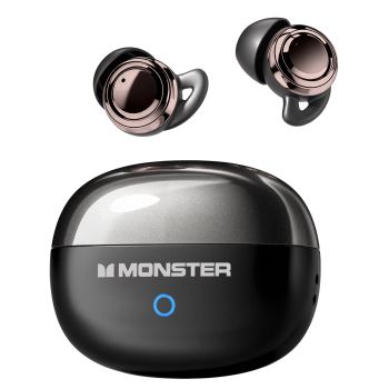MONSTER Airstar A08 Auriculares Inalámbricos Bluetooth 6.0 ENC Cancelación de ruido, Unidad acústica Ohm, Audio Hi-Res 3
