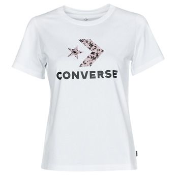 Converse Camiseta STAR CHEVRON HYBRID FLOWER INFILL CLASSIC TEE para mujer