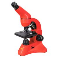 microscopio levenhuk rainbow 50l plus naranja