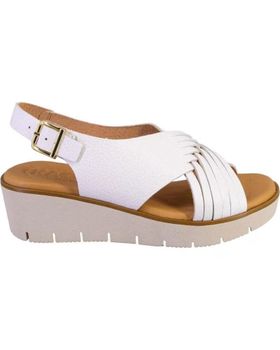 de KAOLA 2451BOMBI SANDALIAS DE MUJER PIEL BLANCO