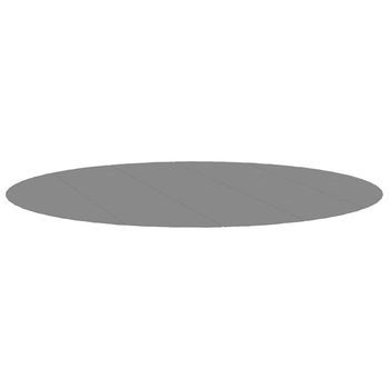 Tapiz De Suelo Piscina Geotextil De Poliéster Gris Claro Ø550cm Vidaxl