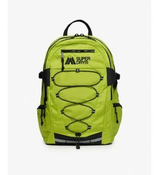 Superdry para mujer. W9110420A Mochila Outdoor 28L Verde Lima (OSFA), Casual, Nylon