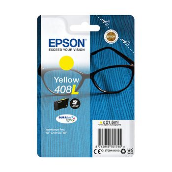 Epson 408XL cartucho de tinta amarillo XL (original)
