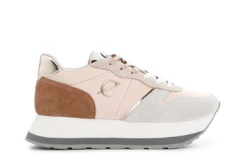zapatillas deportivas de mujer en ante y tejido. multi spotted 39