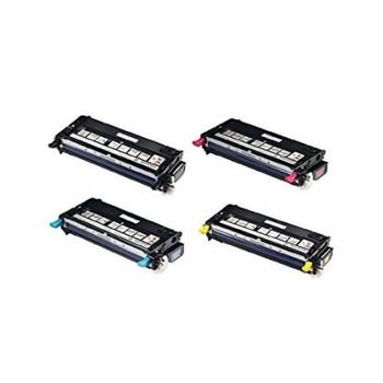 Compatible Multipack Dell 3115cn Printer Toner Cartridges (4 Pack) -593-10169