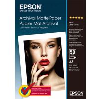 epson a3 archival matte paper 50 sheets 192gsm white