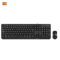 teclado ngs cocoa kit alambrico completo con raton optico 1000 dpi qwerty