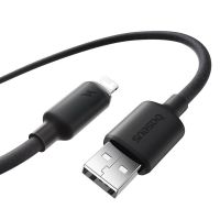 baseus serie de silicona espumosa cable usb-a a ip 24a carga rapida transmision de datos linea de nucleo de cobre 1m2m