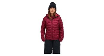 Chaqueta con capucha peak performance helium down rosa  mujer