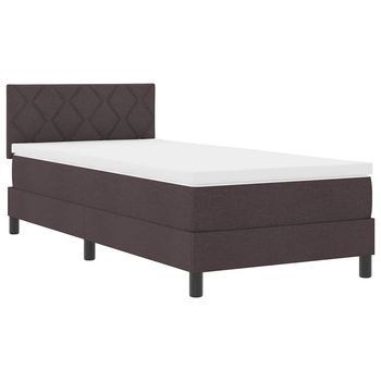 Cama Tapizada 203x93x88 Cm  - Marrón