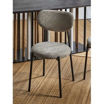 Silla Maui Rizo Suave Topo 45x45x85 Cms