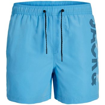 Jack & Jones Bañador 12226262 JPSTFIJI JJSWIM SPICELOGO LY SN JNR ETHEREAL BLUE para niño