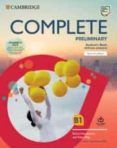 complete preliminary student s book pack sb wo answers w online pract