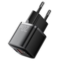 gan tech essager es-cd31 cargador usb pd de 20w 2 puertos usb-ausb-c cargador de pared de carga rapida plug eu plug u