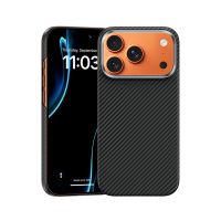 benks funda para iphone 17 pro max r carcasa con magsafe de fibra kevlar 600d negra ultrafina y proteccion anticaidas con ajuste preciso