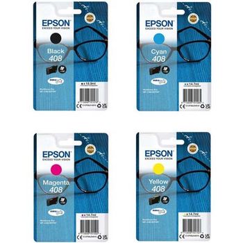 Original Multipack Epson WorkForce Pro WF-C4810DTWF Printer Ink Cartridges (4 Pack) -T09J14010