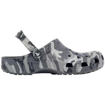 Crocs Zuecos Sandales Classic Printed Camo gris / noir para hombre