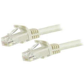 Cable de red Cat6 StarTech 5m Blanco Snagless RJ45 UTP PoE 1000 Mbit/s