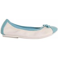 flower girl bailarinas 851630-b4020 lblue-white para nina