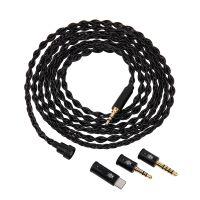 cable de auriculares modular linsoul kiwi ears x bmedia terras con cable de actualizacion de cobre 4n de 4 nucleos y 32awg - 3544type-c
