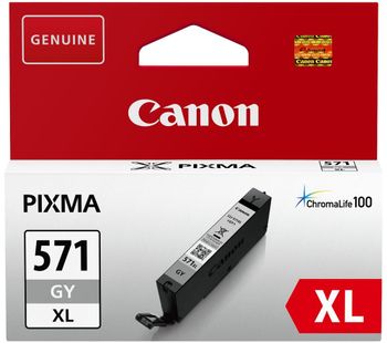 CANON CLI-571 XL Grey Ink Cartridge, Grey