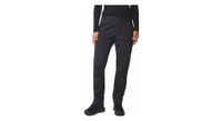 pantalon softshell columbia vast canyon de talle alto para mujer   regular negro
