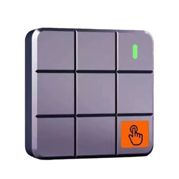 JEYI i9 2230 M.2 NVMe Caja con Control Táctil USB3.2 GEN2 10Gbps Caja PCIe SSD con Soporte para Protección de Escritura/