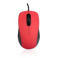 raton modecom mc-m10s usb 1000 dpi rojo ambidiestro cableado