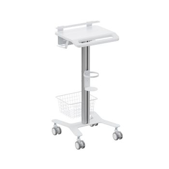Kimex Carro Para Equipos Médicos Con Soporte Antirrobo Para Ordenador Portátil