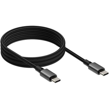 Cable USB-C a USB-C Vision TC 1MUSBCMAG/BL 1 m USB 3.2 Gen 2 Negro