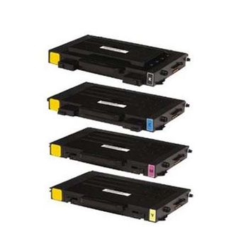 Compatible Multipack Xerox Phaser 6100DN Printer Toner Cartridges (4 Pack) -106R00684