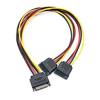 Nanocable Cable SATA Alimentación SATA/M/2xSATA/H 20 cm