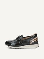 caprice slipper black made of leather size 36