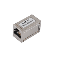 adaptador rj45 cat6a apantallado hembra hembra