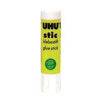 uhu glue stick 21g solid washable non-toxic pk12