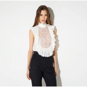 Elisabetta Franchi Camiseta tirantes CB01067E2-360 para mujer