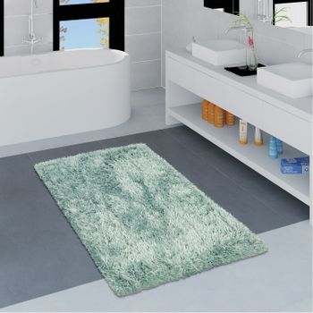 Alfombrilla de baño Kandela turquesa 40x55 cm