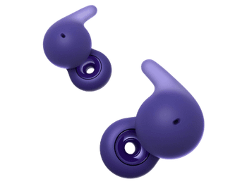 Auriculares True Wireless - Sony LinkBuds Open, Sonido Transparente, Bluetooth, 22 horas, iOS y Android, Google, Alexa, Siri, Abiertos, IPX4, Morado