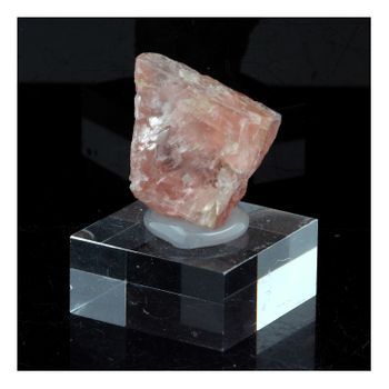 Rose Fluorite - Piedra Natural De Francia, Chamonix, Haute -savoie | 57.78 Ct - Certificado De Autenticidad Incluido | 20 X 17 X 11 Mm