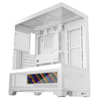 caja mars gaming mc-lcdx ips 916 atx blanco cristal templado mesh