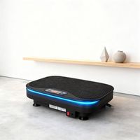 plataforma vibratoria sportnow acero abs 47x32x12 cm negro