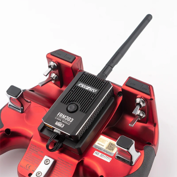 Módulo transmisor FlySky FRM303 de largo alcance de 2.4 GHz y 18 canales AFHDS 3 con salida PPM/S.BUS para controlador d