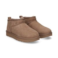 ugg botines planos mujer - gris talla 9