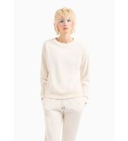 ax armani exchange para mujer 8nymlgyje5z1130 sudadera terry beige s casual algodon manga larga