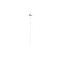 lampara led amelie azafran con pincho hoja verde recargable y regulable